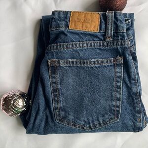 Bershka Women's Blue Skinny Jeans